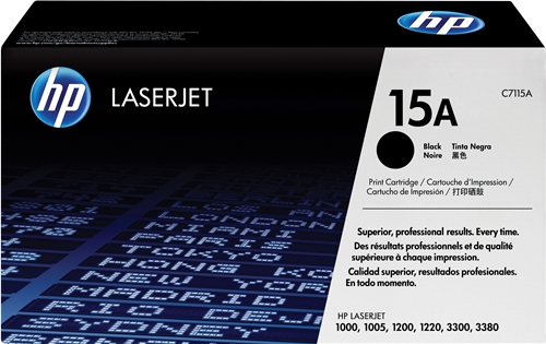 HP C7115A Negro Cartucho de Toner Original - 15A