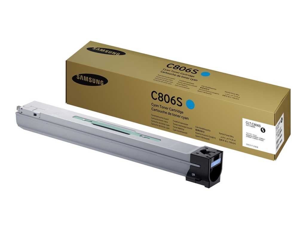 Samsung CLT-C806S Cyan Cartucho de Toner Original - SS553A