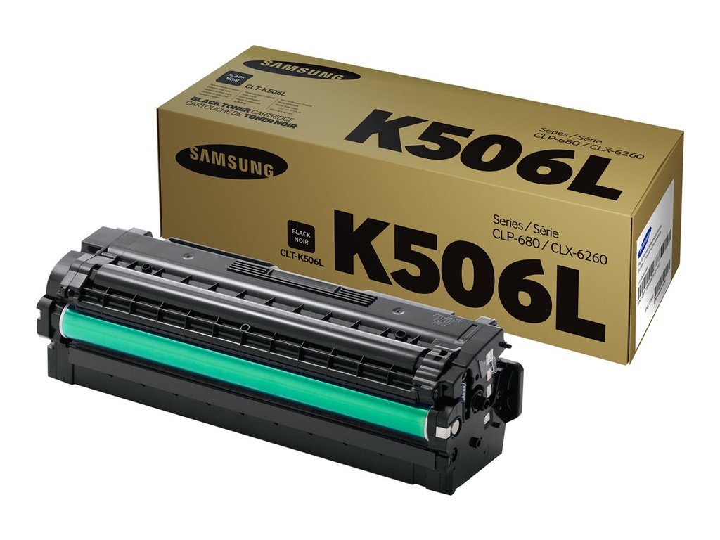 Samsung CLP680/CLX6260 Negro Cartucho de Toner Original - CLT-K506L/SU171A