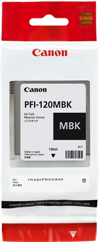 Canon PFI120 Negro Mate Cartucho de Tinta Original - 2884C001