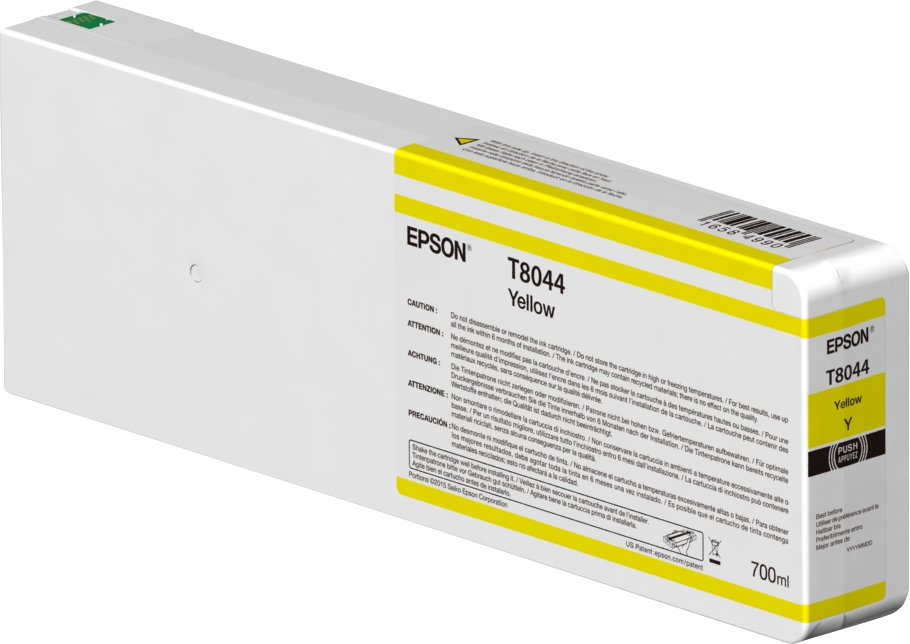 Epson T8044 Amarillo Cartucho de Tinta Original - C13T804400