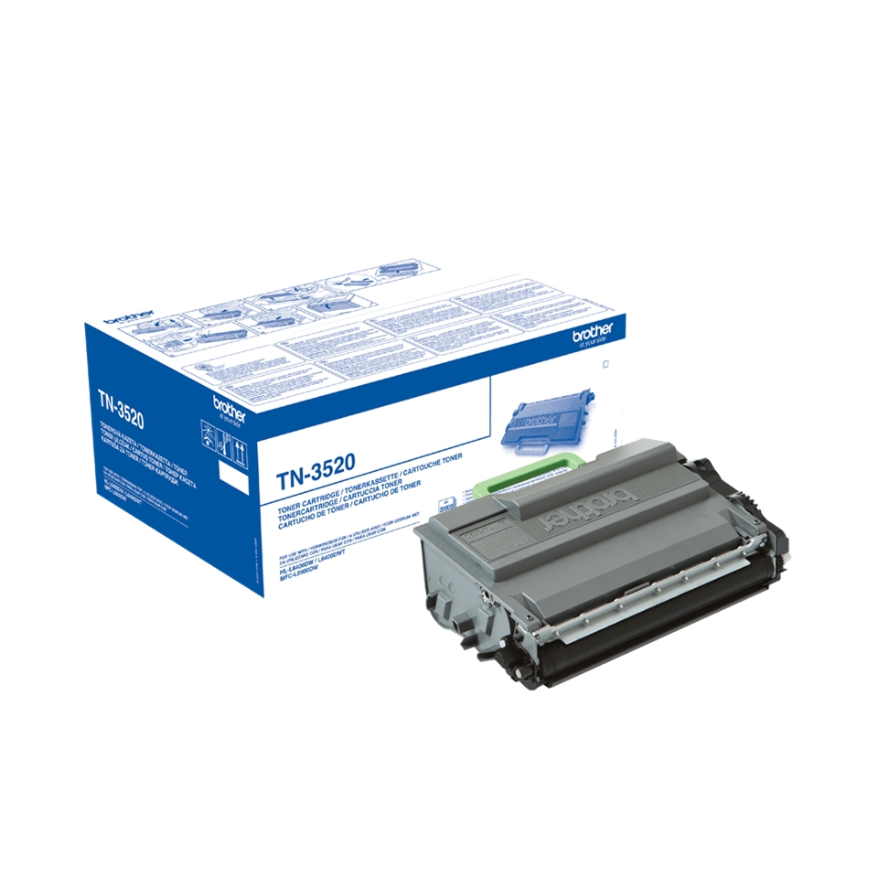 Brother TN3520 Negro Cartucho de Toner Original