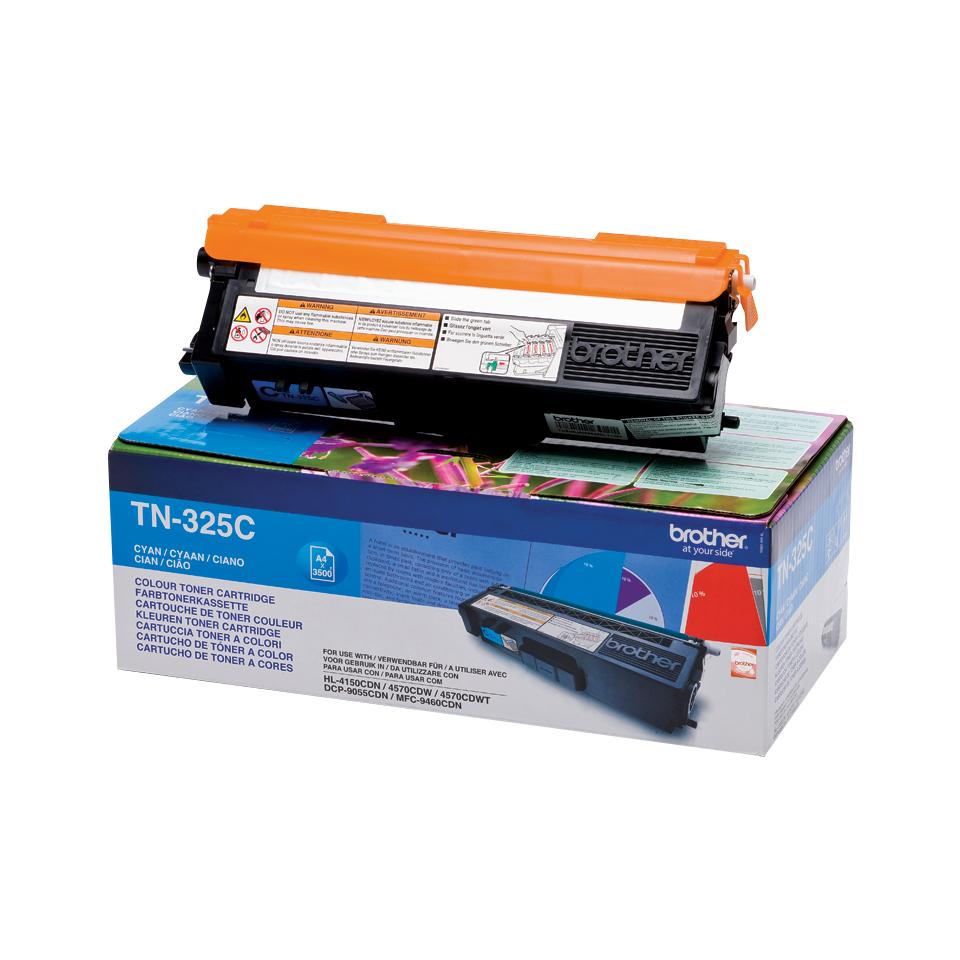 Brother TN325 Cyan Cartucho de Toner Original - TN325C