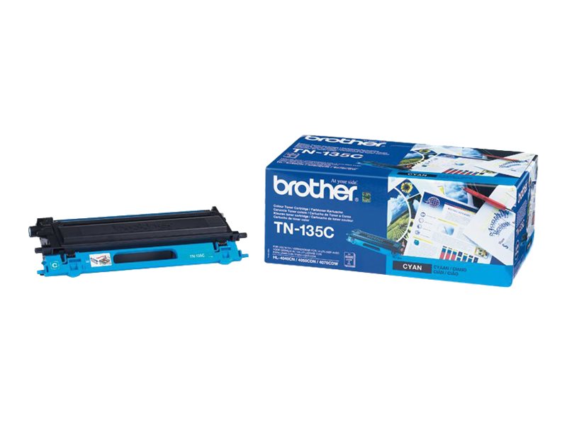 Brother TN135 Cyan Cartucho de Toner Original - TN135C