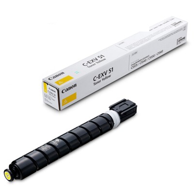 Canon C-EXV51 Amarillo Cartucho de Toner Original - 0484C002