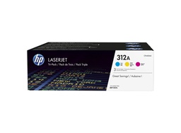 [CF440AM] HP CF440AM Pack de 3 Cartuchos de Toner Originales - 312A