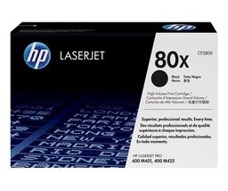 [CF280X] HP CF280X Negro Cartucho de Toner Original - 80X