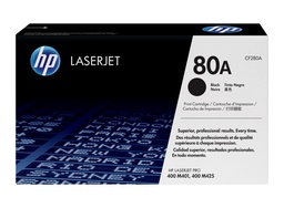 [CF280A] HP CF280A Negro Cartucho de Toner Original - 80A