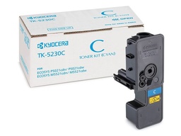 [1T02R9CNL0] Kyocera TK5230 Cyan Cartucho de Toner Original - 1T02R9CNL0/TK5230C