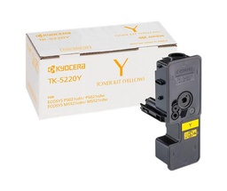 [1T02R9ANL1] Kyocera TK5220 Amarillo Cartucho de Toner Original - Reemplaza 1T02R9ANL1/TK5220Y