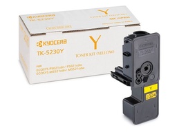 [1T02R9ANL0] Kyocera TK5230 Amarillo Cartucho de Toner Original - 1T02R9ANL0/TK5230Y