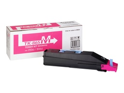 [1T02JZBEU0] Kyocera TK865 Magenta Cartucho de Toner Original - 1T02JZBEU0/TK865M