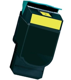 [LXT-CX310YL] Lexmark CX310/CX410/CX510 Amarillo Cartucho de Toner Generico - Reemplaza 80C2SY0/80C2SYE/802SY