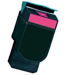 [LXT-CX410MG] Lexmark CX410/CX510 Magenta Cartucho de Toner Generico - Reemplaza 80C2HM0/80C2HME/802HM