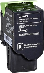 [C232HK0] Lexmark C2325/C2425/C2535/MC2325/MC2425/MC2535/MC2640 Negro Cartucho de Toner Original - C232HK0
