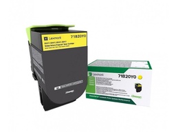 [71B20Y0] Lexmark CS317/CS417/CS517/CX317/CX417/CX517 Amarillo Cartucho de Toner Original - 71B20Y0