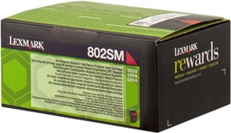 [80C2SM0] Lexmark CX310/CX410/CX510 Magenta Cartucho de Toner Original - 80C2SM0/80C2SME/802SM