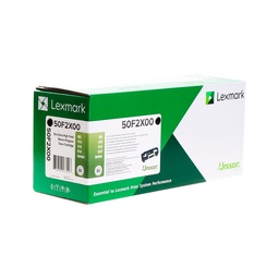 [50F2X0E] Lexmark MS410/MS415/MS510/MS610 Negro Cartucho de Toner Original - 50F2X0E/502X (Corporativo)