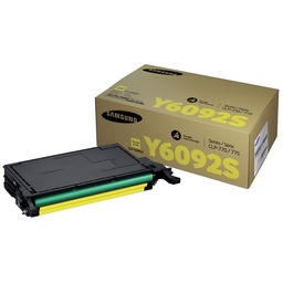 [SU559A] Samsung CLP770/CLP775 Amarillo Cartucho de Toner Original - CLT-Y6092S/SU559A