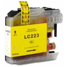 [BI-LC223YL] Brother LC223/LC221 Amarillo Cartucho de Tinta Generico - Reemplaza LC223Y/LC221Y