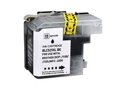 [BI-LC529XLBK] Brother LC529XL Negro Cartucho de Tinta Generico - Reemplaza LC529XLBK