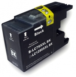 [BI-LC1280BK] Brother LC1280XL Negro Cartucho de Tinta Generico - Reemplaza LC1280XLBK