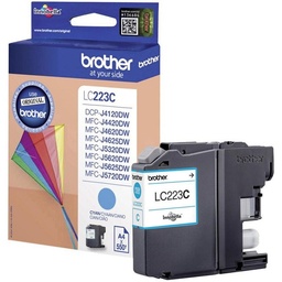 [LC223CBP] Brother LC223 Cyan Cartucho de Tinta Original - LC223CBP