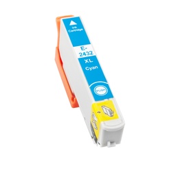 [EI-T2432] Epson T2432/T2422 (24XL) Cyan Cartucho de Tinta Generico - Reemplaza C13T24324012/C13T24224012