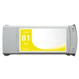 [HI-C4933A(81)] HP 81 Amarillo Cartucho de Tinta Generico - Reemplaza C4933A