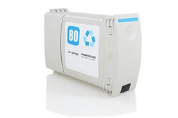 [HI-C4846A(80)] HP 80 Cyan Cartucho de Tinta Generico - Reemplaza C4846A