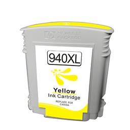 [HI-940XLYL] HP 940XL Amarillo Cartucho de Tinta Generico - Reemplaza C4909AE