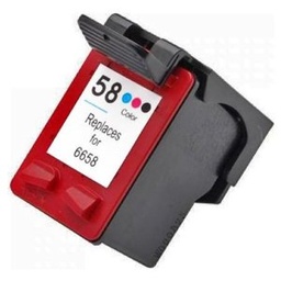 [HI-58] HP 58 Color Photo Cartucho de Tinta Generico - Reemplaza C6658AE