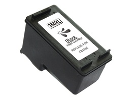 [HI-350XL] HP 350XL Negro Cartucho de Tinta Remanufacturado - Reemplaza CB336EE/CB335EE