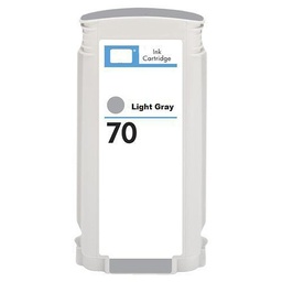 [HI-C9451A(70)(PG)] HP 70 Gris Claro Cartucho de Tinta Pigmentada Generico - Reemplaza C9451A