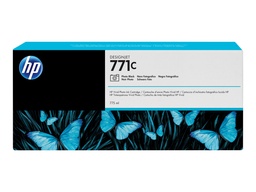 [B6Y13A] HP 771C Negro Photo Cartucho de Tinta Original - B6Y13A