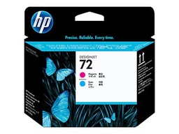 [C9383A] HP 72 Cabezal de Impresion Original - Cyan y Magenta - C9383A
