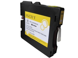 [RI-GC31YL(PG)] Ricoh GC31Y Amarillo Cartucho de Tinta Pigmentada Generico - Reemplaza 405691/405704