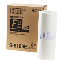 [S8188E] Riso S8188E/S4250E/S6977E/S7611 Pack de 2 Rollos Originales